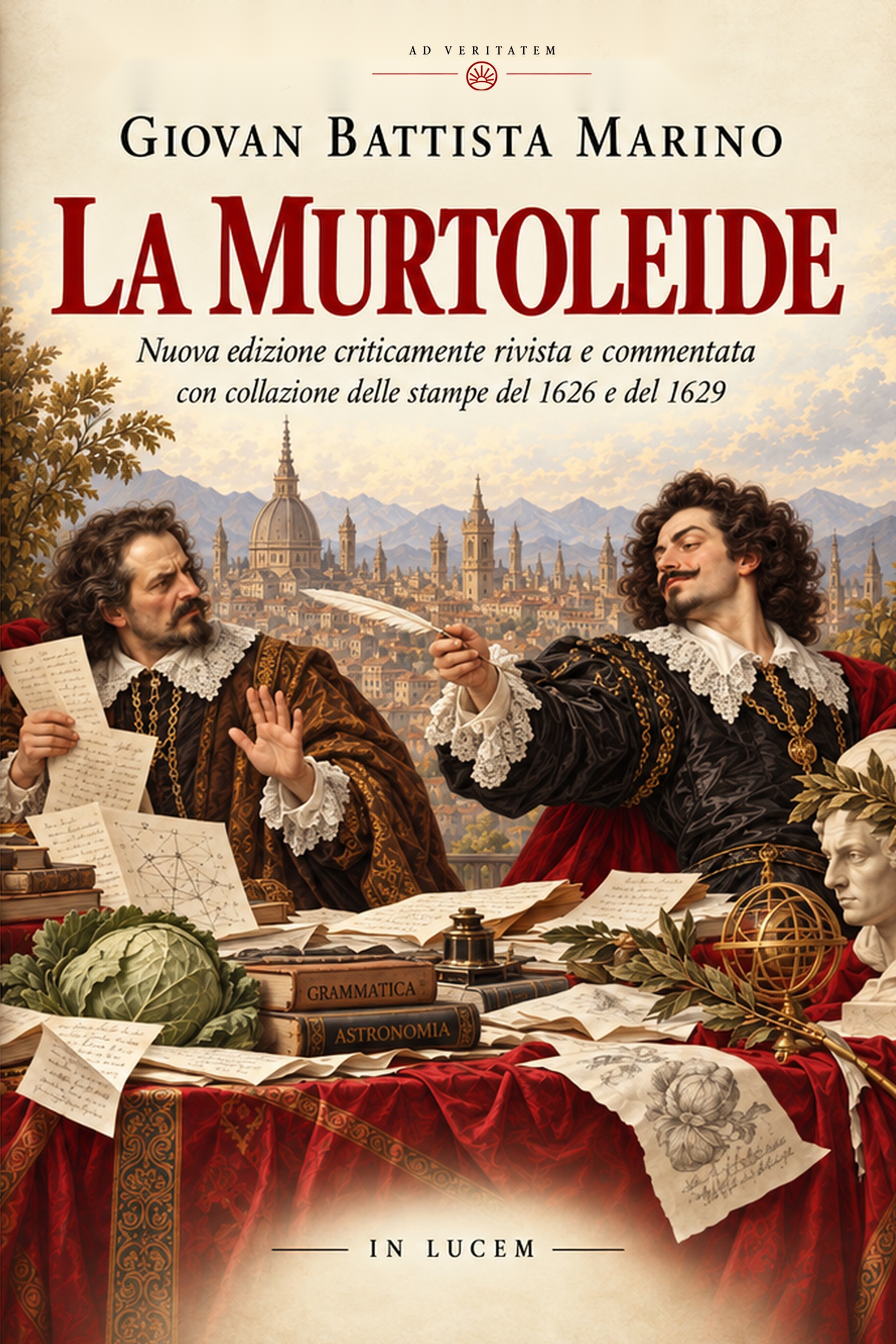 Copertina di La Murtoleide, Giovan Battista Marino