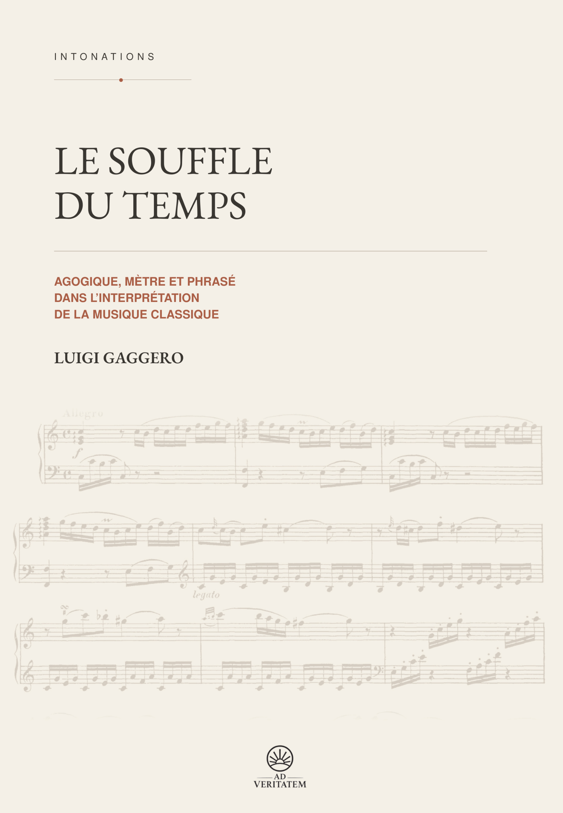 Copertina di Le souffle du temps, Luigi Gaggero