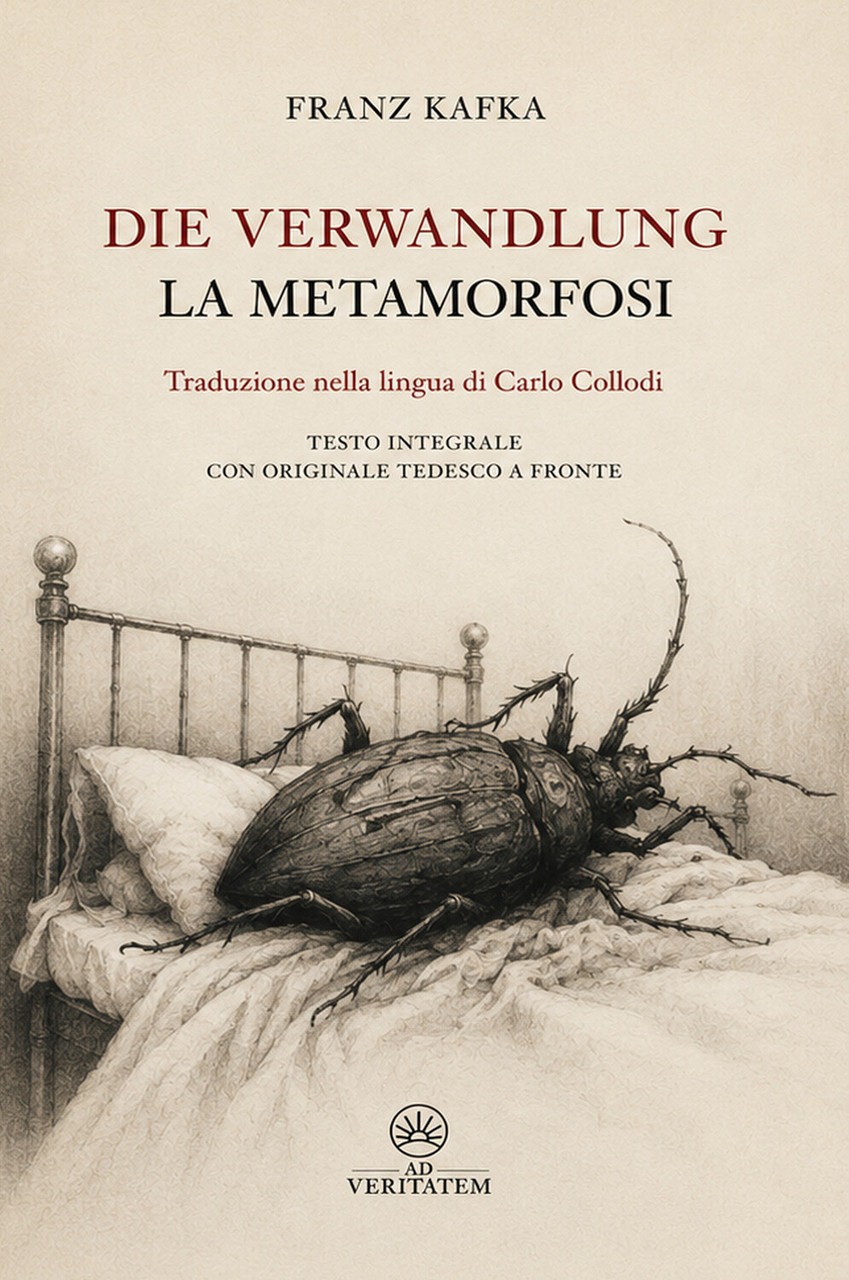Copertina di La metamorfosi, Franz Kafka