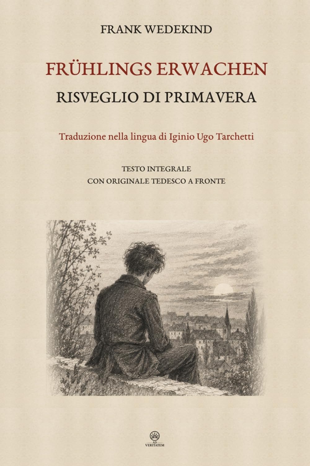 Copertina di Risveglio di primavera, Frank Wedekind
