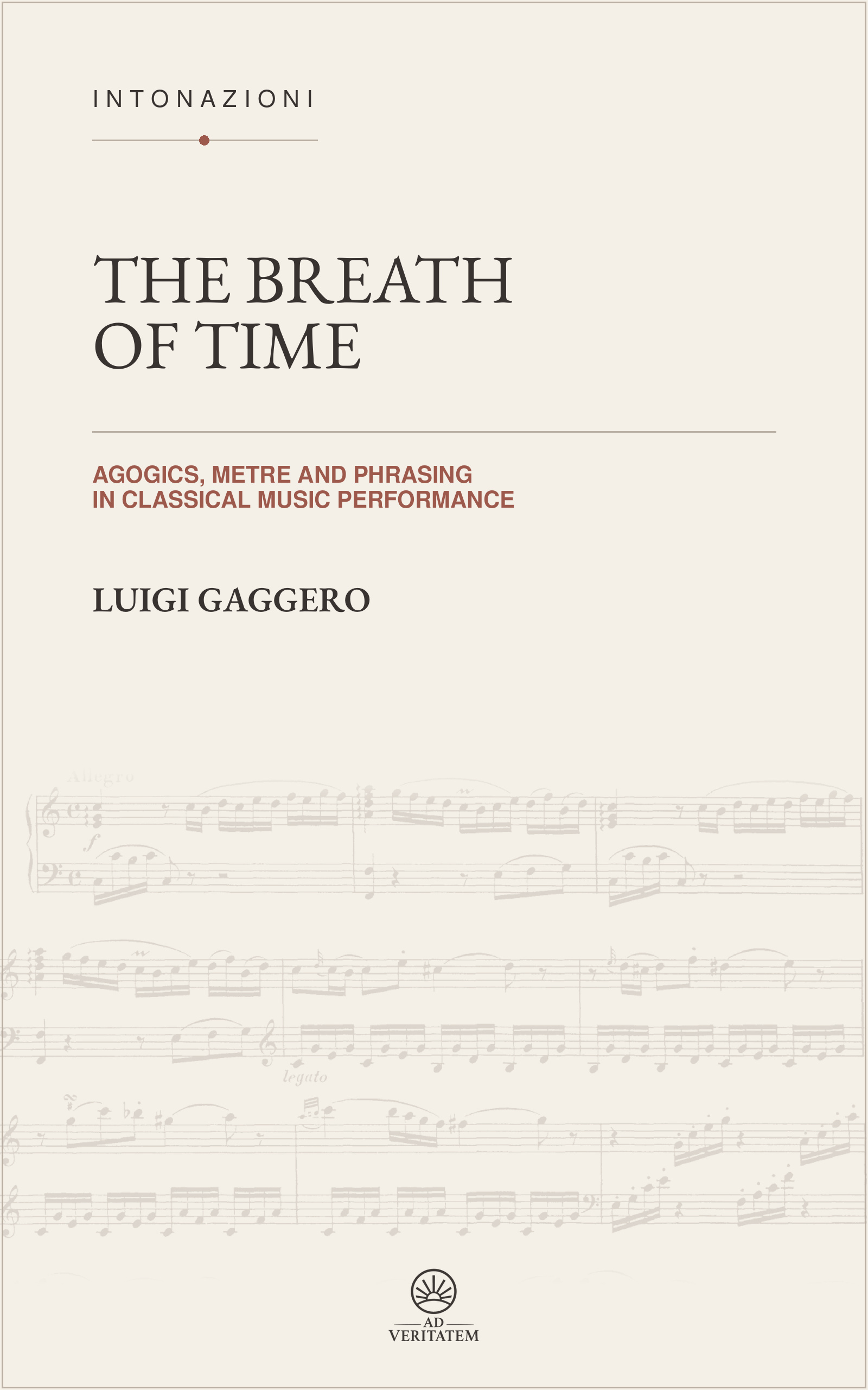 Copertina di The Breath of Time, Luigi Gaggero