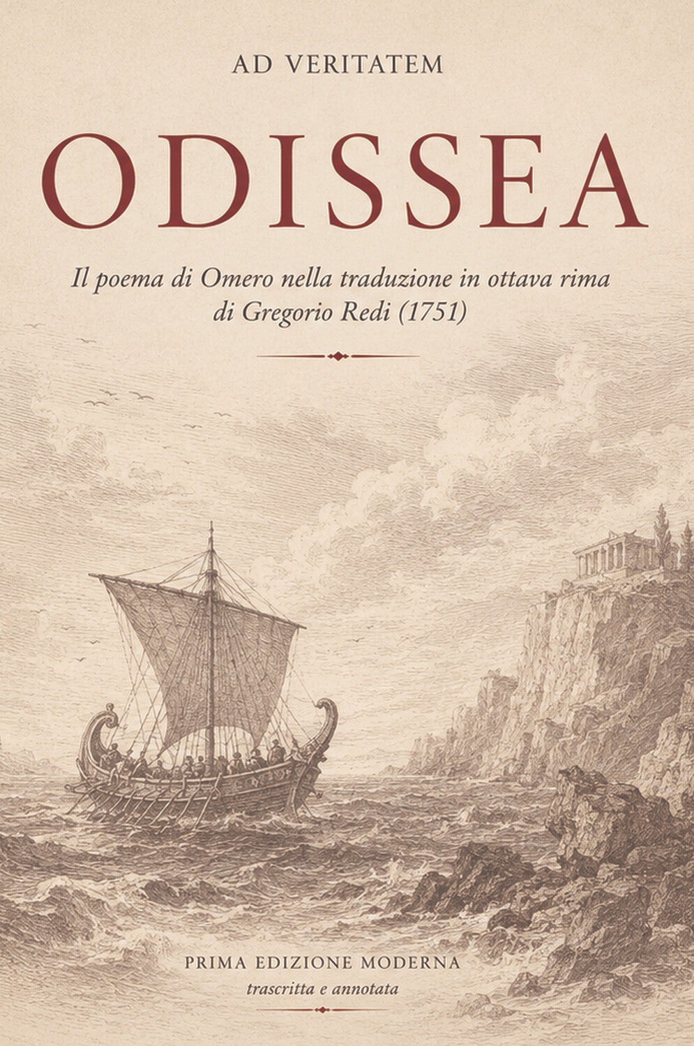 Copertina di Odissea